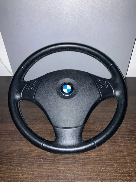 Volan cu comenzi si airbag BMW E90 E91 E92 X1